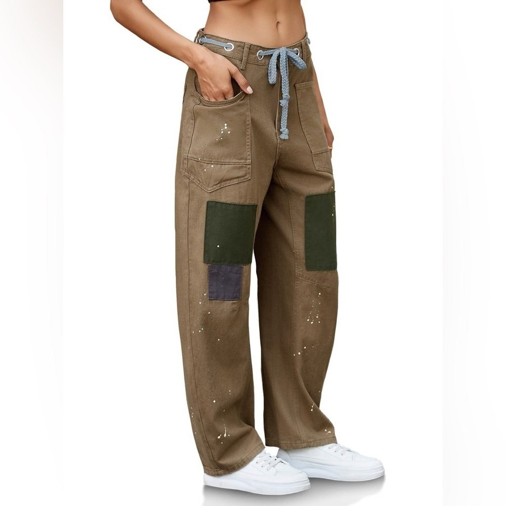Washed Wide Leg Jeans - Picture 7 of 14